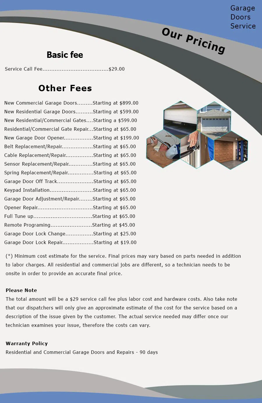 Security Garage Doors Rowlett, TX 972-236-8252